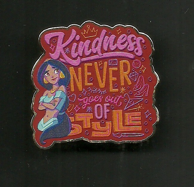 Aladdin Jasmine Kindness Never Goes Out of Style Splendid Walt Disney Pin