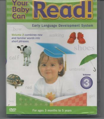 Your Baby Can Read - DVDs - Volume 3 Set: BRAND NEW!