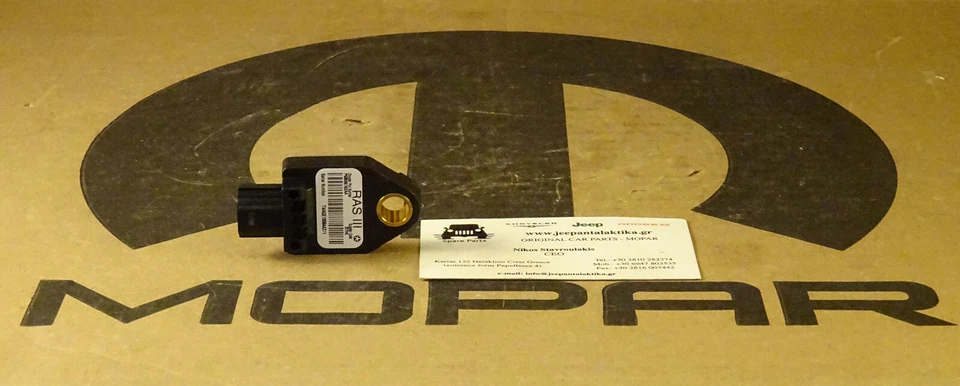Sensor de Impacto Jeep Wrangler JK 11-18 68056162AA Novo Genuíno Mopar - Imagem 3 de 4