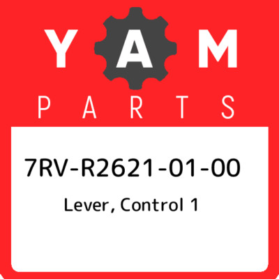 7RV-R2621-01-00 Yamaha Lever, control 1 7RVR26210100, New Genuine OEM Part