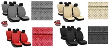 Eco-Leather Tailored Full Set Seat Covers Volkswagen Caddy Mk4 2015 - 2020