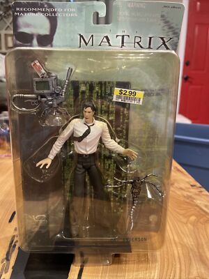 NEO MR. ANDERSON WITH TRACKING IMPLANT THE MATRIX 6 INCH FIGURE N2