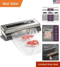 Vacuum Sealer Machine Powerful 90Kpa Precision 6-in-1 Compact Food Preservati...