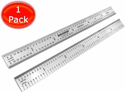 Benchmark Tools 6'' 5R Flexible Machinist Rule Grad Satin Chrome Stainless Steel