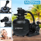 Miganeo Sandfilteranlage Dynamic 10000 Pro 10 m³ Sandfilter Pool Filteranlage