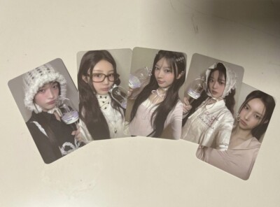 ILLIT - PHOTOCARD LIGHSTICK OFFICIAL YUNAH MINJU MOKA WONHEE IROHA
