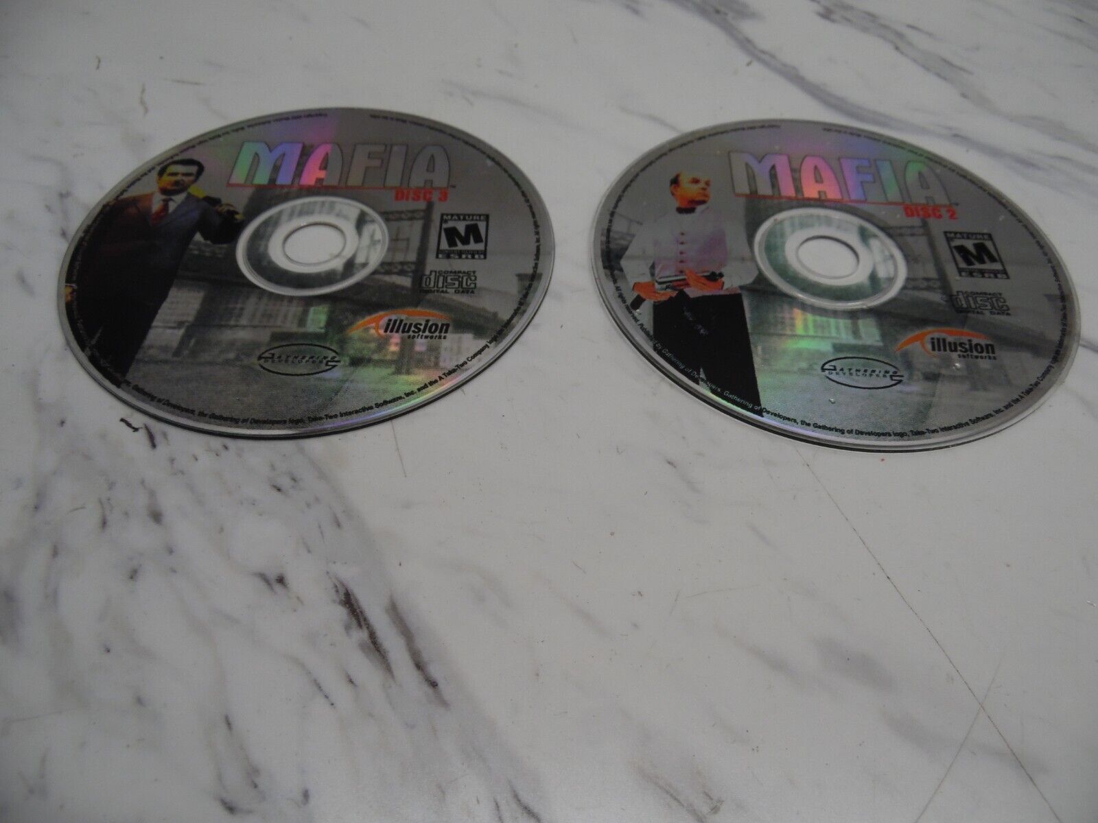 Mafia PC Has Damaged to Game Disc One 1000