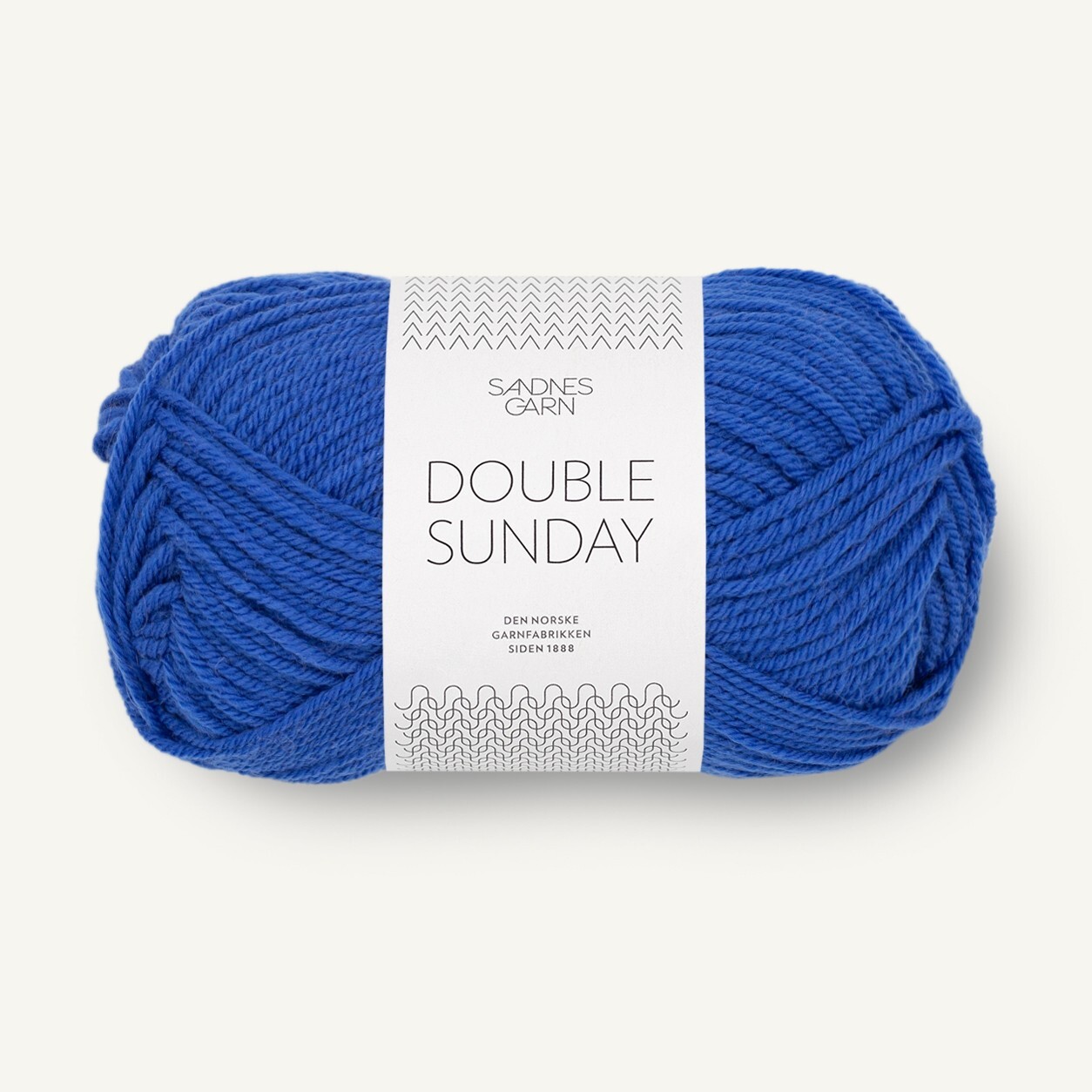 Double Sunday by SANDNES GARN - DAZZLING BLUE (5845) - 50 g / approx. 108 m Wool