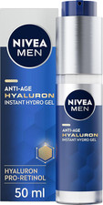 MEN Anti-Age Hyaluron Face Moisturising Gel (50Ml), Men'S Moisturiser with Hyal