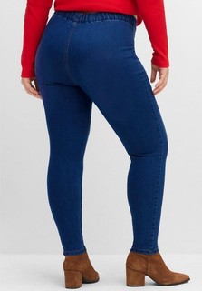 sheego Damen Jeans Jeggings 2er Pack Skinny Stretch blue dark blue Gr. 48 NEU