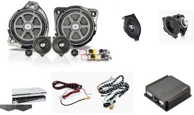 Gladen Mosconi Sound Up Basic + Zentrale Mercedes GLC X253 Basis Audio