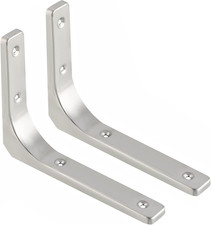 Stainless Steel Shelf Brackets Wall Brackets for Shelves Shelf Support Angle Bra