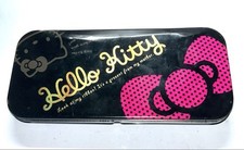 Retro Vintage Hello Kitty Black Hello Kitty Can Pen Case a76db4