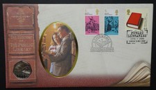 2000 Public Libraries Ltd Edition Benham 50p Coin PNC Coin Cover