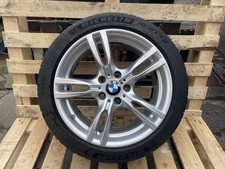 BMW F30 F31 18" 400M REAR ALLOY WHEEL WITH TYRE 255/40/18 7845881 #2