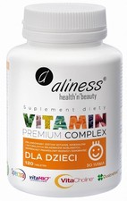 Aliness Vitamin-Komplex für Kinder 120 Lutschtabletten