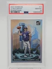 J.J. MCCARTHY 2024 DONRUSS DOWNTOWN ROOKIE #11 FOOTBALL VIKINGS PSA 10 Q6438