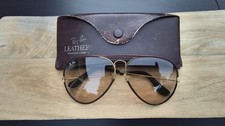 Vintage Ray-Ban Bausch & Lomb USA Aviator Lea...