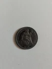 1861 Seated Liberty Half Dime Silver Coin Civil War Era #811B