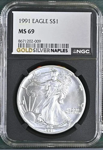 American Eagle 1991 Silver Bullion Coins for sale | eBay