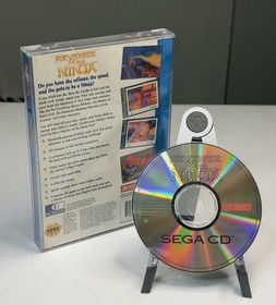 Revenge of the Ninja (Sega CD, 1994) CIB, Reg. Card, Tested