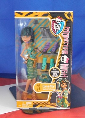 2013 Monster High I LOVE SHOES Cleo De Nile BBR92 NIB