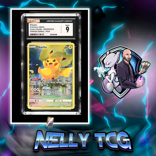 2023 Pokemon Crown Zenith - Pikachu #GG30/GG70 CGC 9 Mint