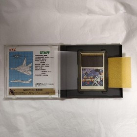 After Burner 2 PC Engine NEC Shooter Japan Used Game Hucard