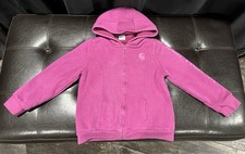 Carhartt Full Zip Hoodie Logo Sleeve Girl s Size 12