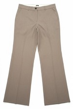 Talbots Windsor Dress Pants Women's 6 Gray Straight Leg Flat Front (32X32)