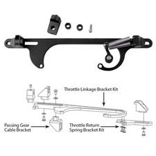Throttle Cable Carb Bracket Carburetor 350 For Holley Aluminum 4150 4160 Series