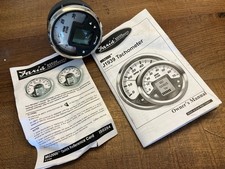 FARIA TACHOMETER GAUGE MG2000 WHITE IG1161A J1939, J1708, K-Line 4000RPM NOS