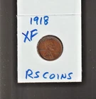 1918   XF  LINCOLN  CENT ~ TOUGH to get HI GRADE **EXTRA FINE** #50K free ship