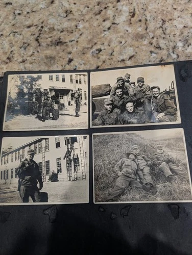 Lot Of 66 WW2 military pictures B&W Photographs Army , Navy Buildings Soldiers