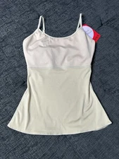 Spanx Hide And Sleek Nude Adjustable Strap Cami Slimming Top Women’s Size Small