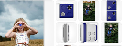 ION SnapCam Lite Ultra Slim Wearable Social Media Influencer Tool Open Box.33