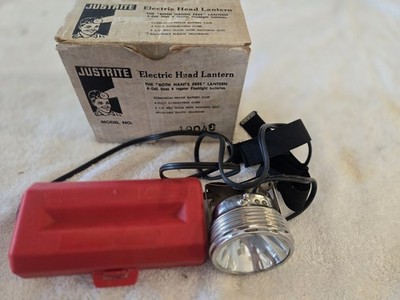 Vintage Justrite 19040 Head Lantern