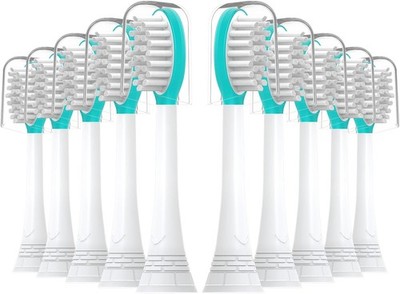 Kids Toothbrush Heads for Philips Sonicare Soft Brush 10 Pack