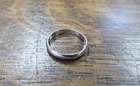 Vintage Sterling Silver 925 Ring Wedding Classic Plain Band Size M  1.72g