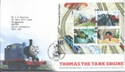 GB QEII 2011 Thomas the Tank Engine MS First Day Cover Tallents House Postmark