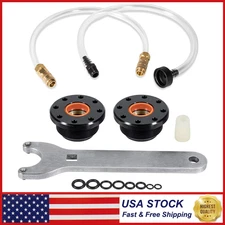 Front Mount Hydraulic Steering Cylinder Seal Kit & Bleed Kit For Seastar