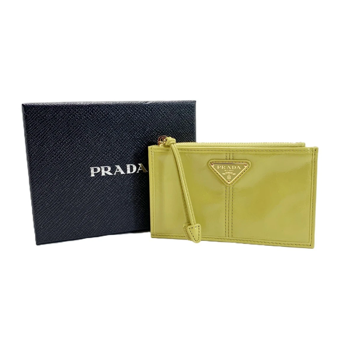 PRADA Leather Yellow Wallets for Women for sale | eBay