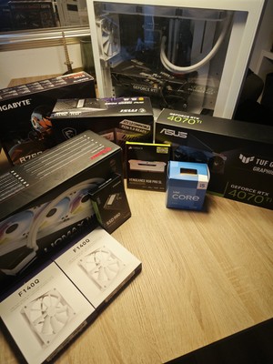 High End Gaming PC 10x4,6Ghz+ 16 Threads ASUS TUF RTX 4070 TI