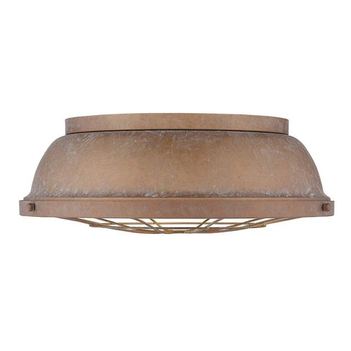 Bartlett 16 1/2" Wide Copper Patina Ceiling Light - Picture 3 of 5