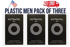 3 pack UTRAFOL Men's Hair Growth /Total 360 Caps Plastic Bottle Fast Shipping
