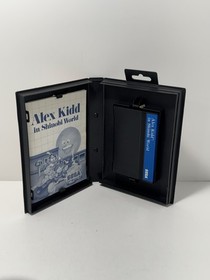 NTSC RARE Alex Kidd In Shinobi World Sega Master System SMS CIB w/Blue Label