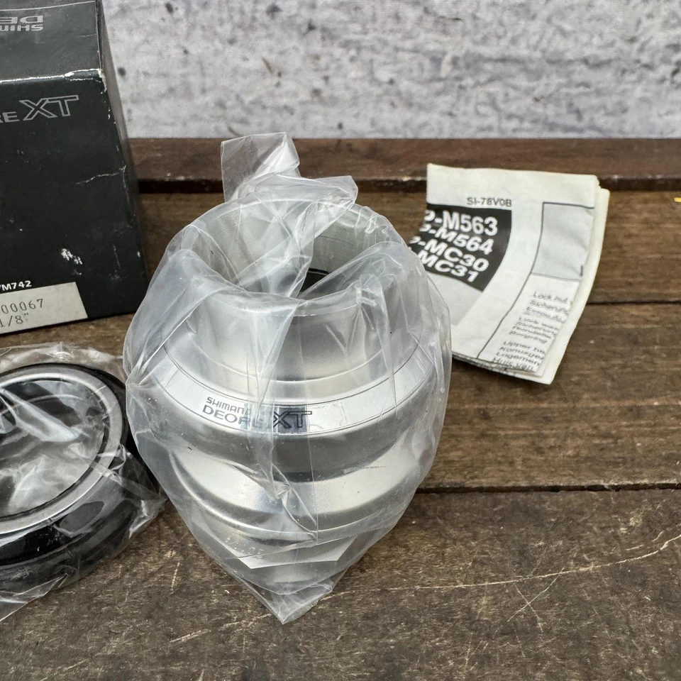 Vintage Shimano Deore XT HP-M741 1 1/8 Threaded Cartridge Headset NOS 90s MTB - Image 4 of 4