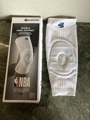 Bauerfeind Sports Knee Support NBA -  White / Size Small - Open Box