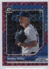2024 Panini Donruss Optic Pink Velocity Prizm 16/79 Bobby Miller #69 6k2
