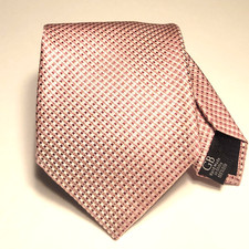 Silk Tie Pink GB Men's Necktie